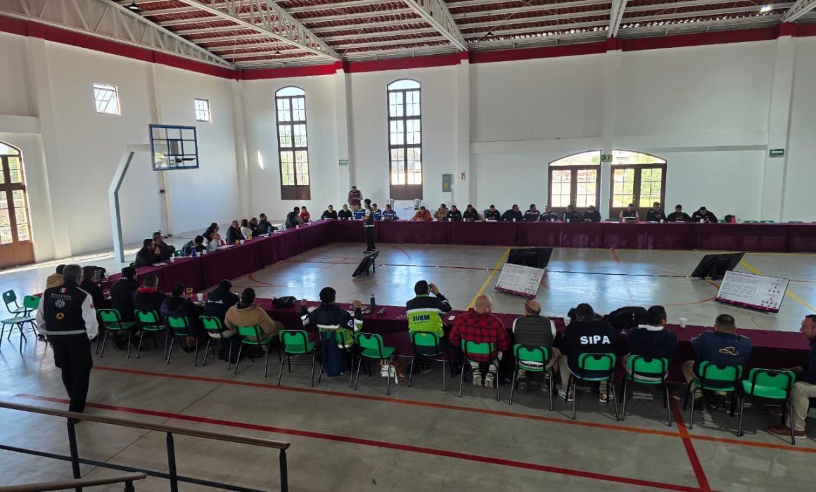 Capacita GEM a funcionarios mexiquenses en Sistema de Comando