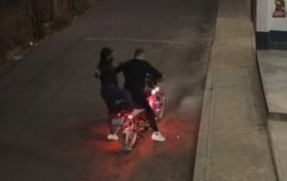 Captan asalto a motociclista en Texcoco; autoridades ya investigan