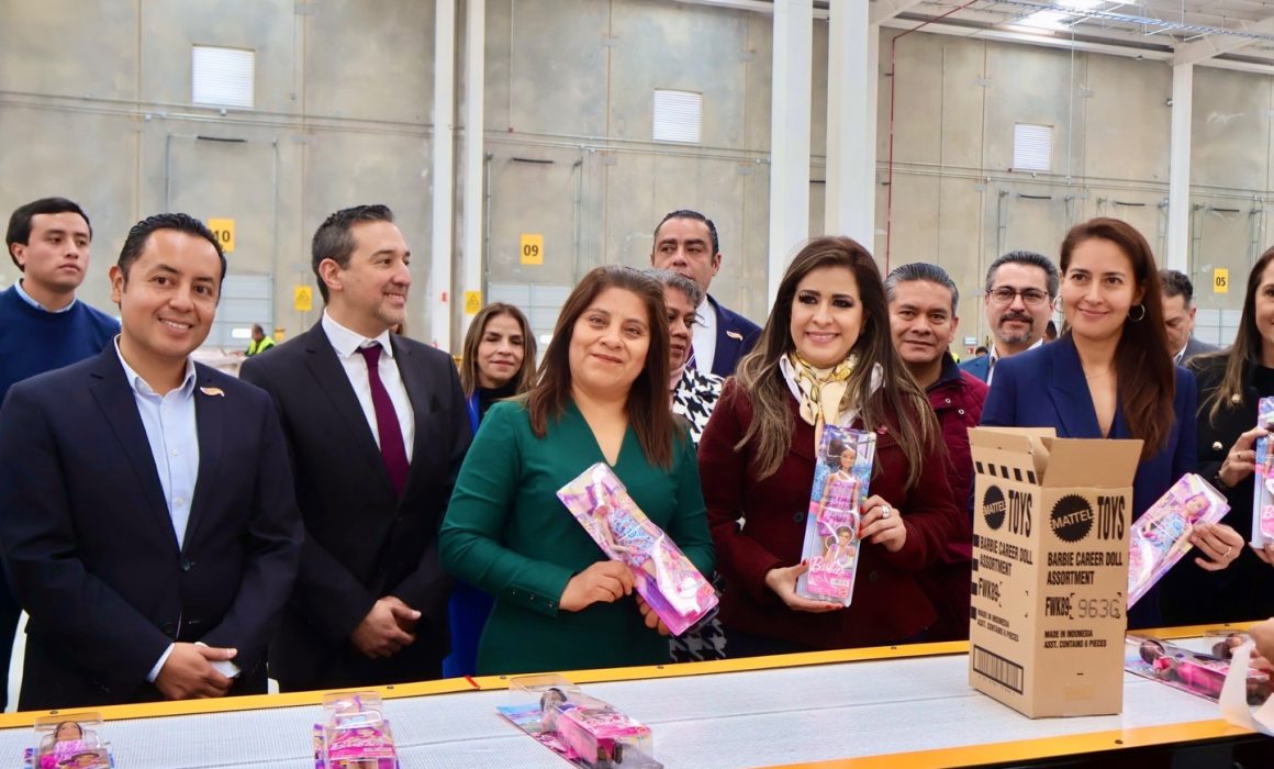 Celebran en Nextlalpan inauguración de nave industrial de Mattel
