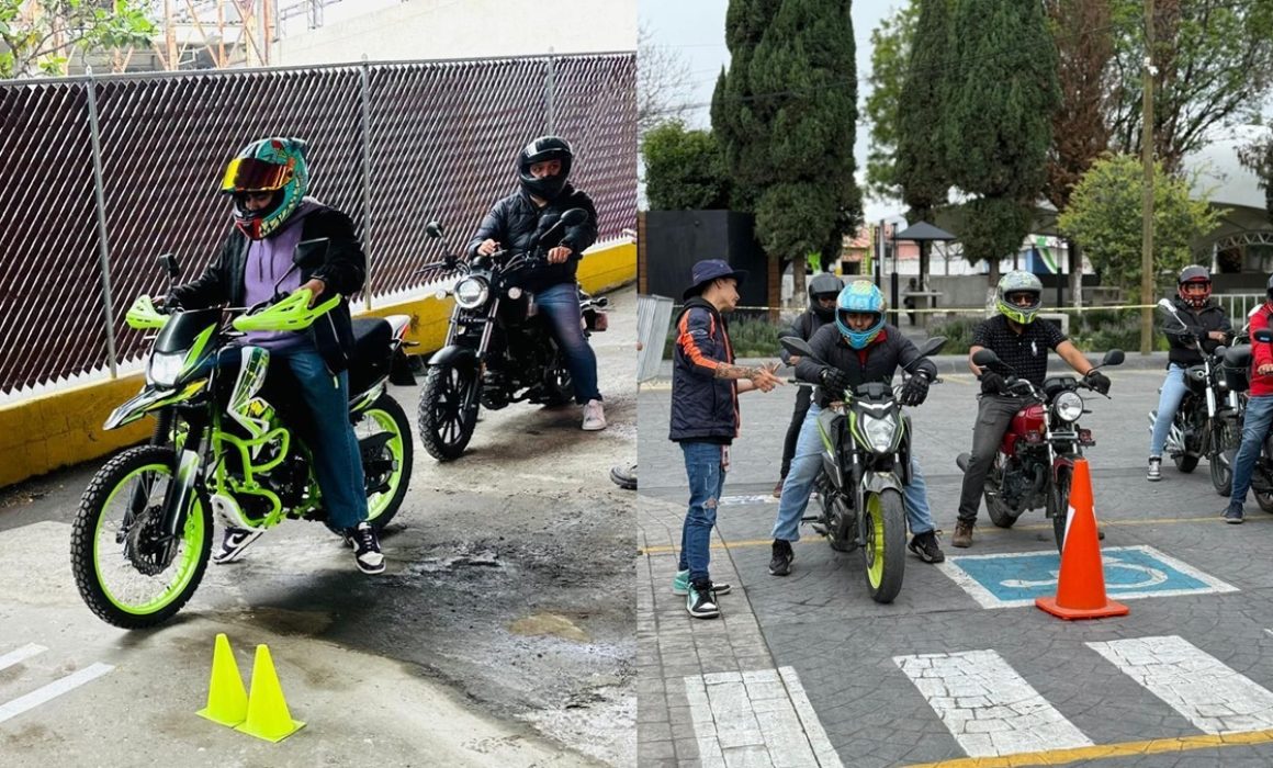 Certifica Gobierno Estatal a motociclistas en Estado de México