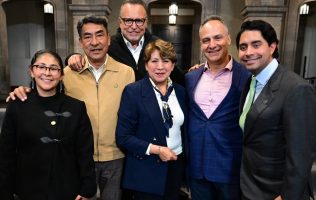 Cierra Delfina Gómez filas con diputados federales del Edomex