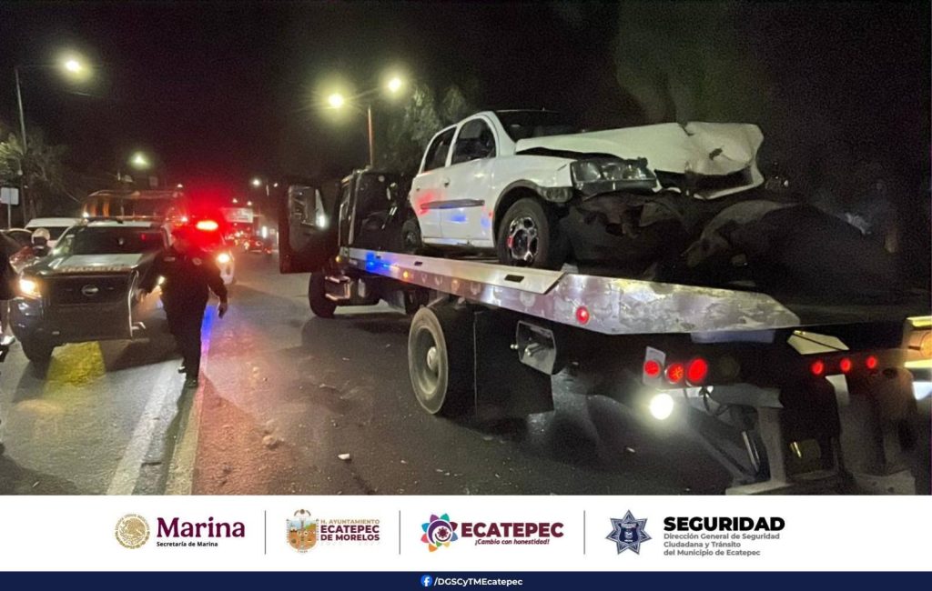 FOTOS: Dirección General de Seguridad Ciudadana y Tránsito Municipal de Ecatepec