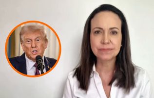 Confirma Trump reunión con María Corina Machado en Washington