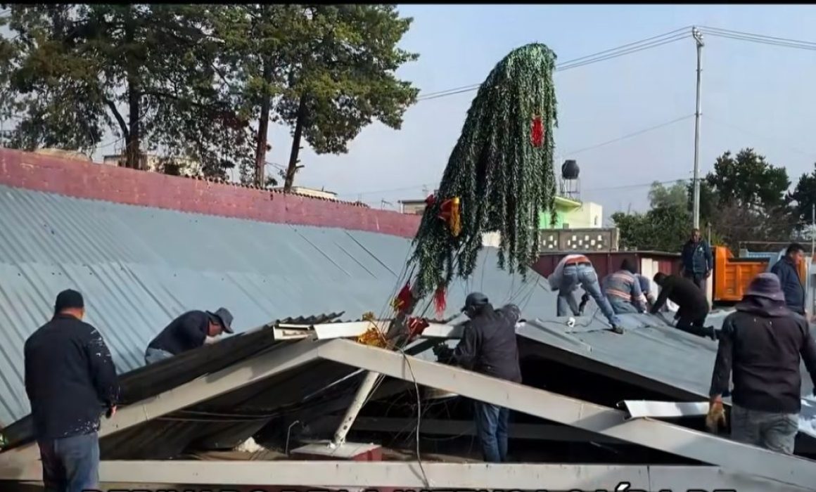 Confirmar daños en viviendas por granizada en Teotihuacán y Edomex
