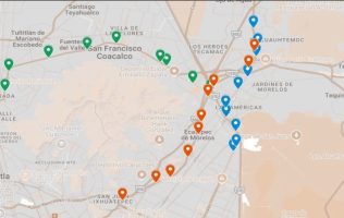 Conoce la ubicación de cámaras viales en carriles del Mexibús