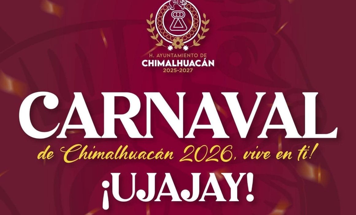 Convoca Chimalhuacán al Carnaval 2026, orgullo, tradición y cultura