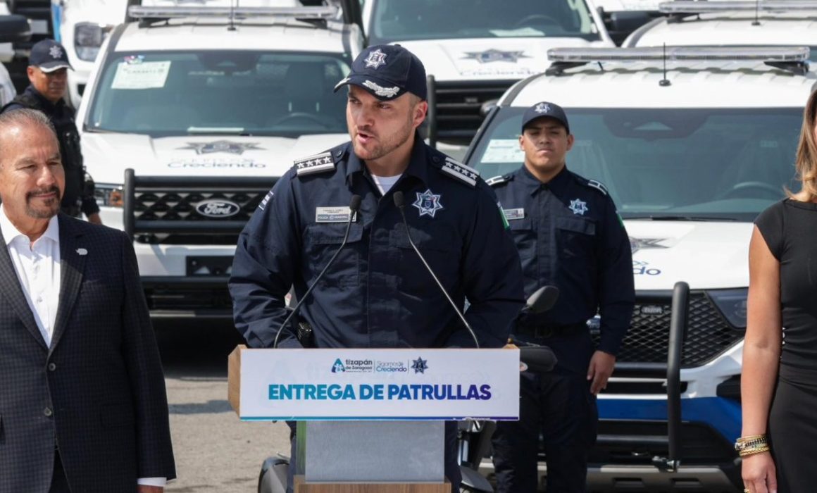 Deja Fabián Gómez huella profesional al frente de la policía de Atizapán