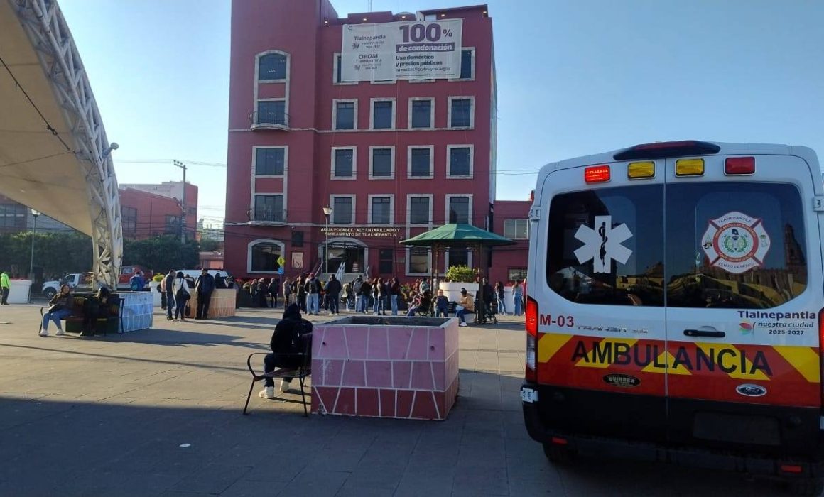 Deja sismo mujer lesionada y fuga de gas en Tlalnepantla