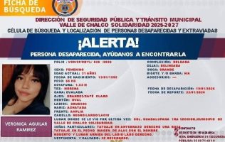 Desaparece familia en Valle de Chalco buscan a madre y 3 hijos