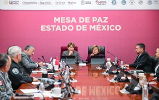 Destaca Delfina Gómez el trabajo interinstitucional en las Mesas de Paz