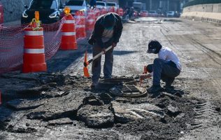 Destacan jornadas diurnas en la rehabilitación del Periférico Norte