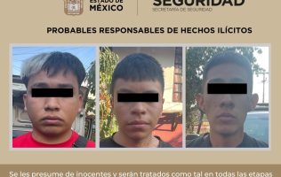Detiene la SSPC y SSEM auto ligado a robos en Tlalnepantla; caen 3