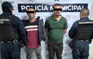 Detiene policía de Chimalhuacán a 4 por delitos contra la salud