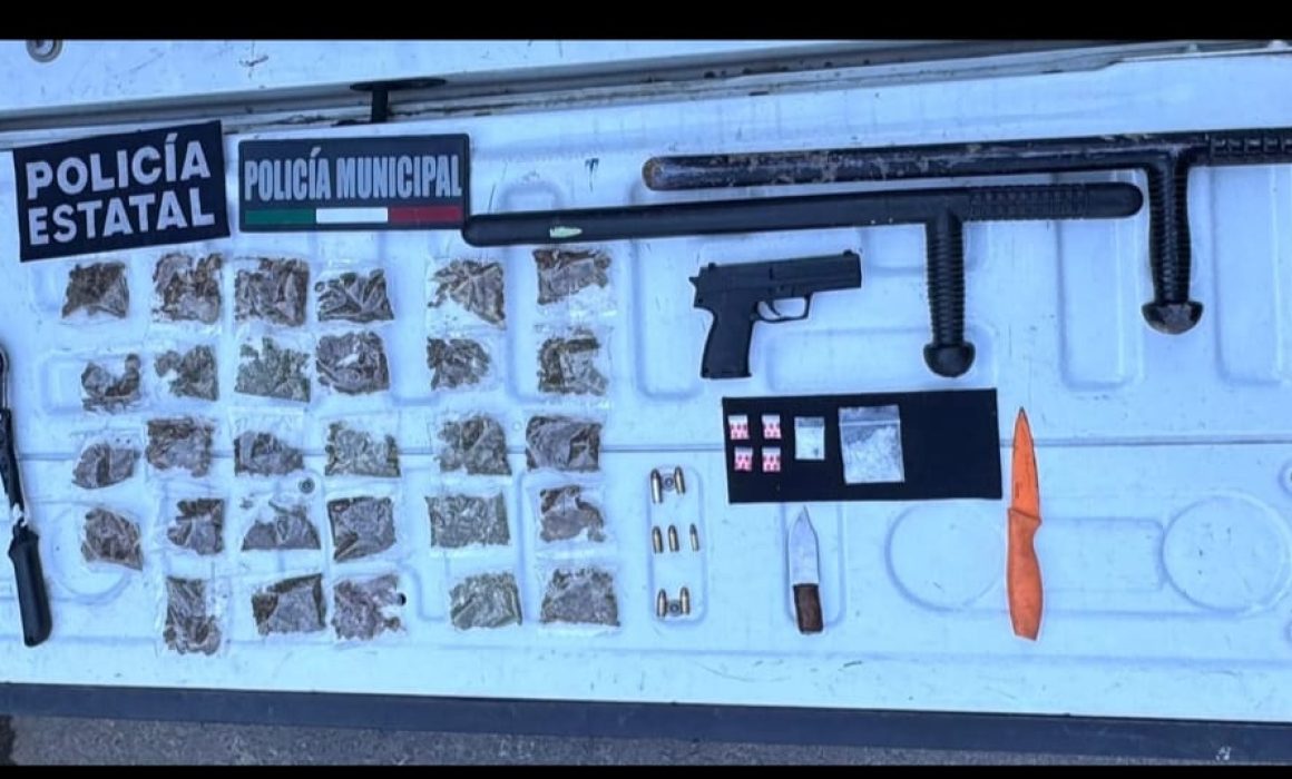 Detienen a dos asaltantes en operativo conjunto en Valle de Chalco
