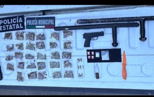 Detienen a dos asaltantes en operativo conjunto en Valle de Chalco