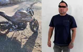 Detienen a presunto influencer de Valle de Chalco con motocicleta robada