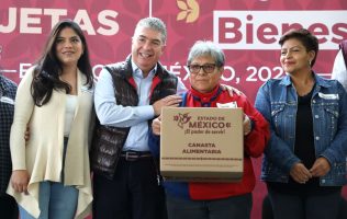 Distribuye Estado de México apoyos sociales en 2025