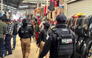 Ejecutan operativo de seguridad interinstitucional en Palmillas
