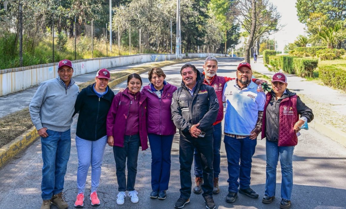 Encabeza Delfina Gómez Álvarez jornada Limpiemos Edomex en Toluca