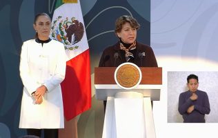 Encabeza Delfina Gómez la Mañanera del Pueblo desde Ecatepec