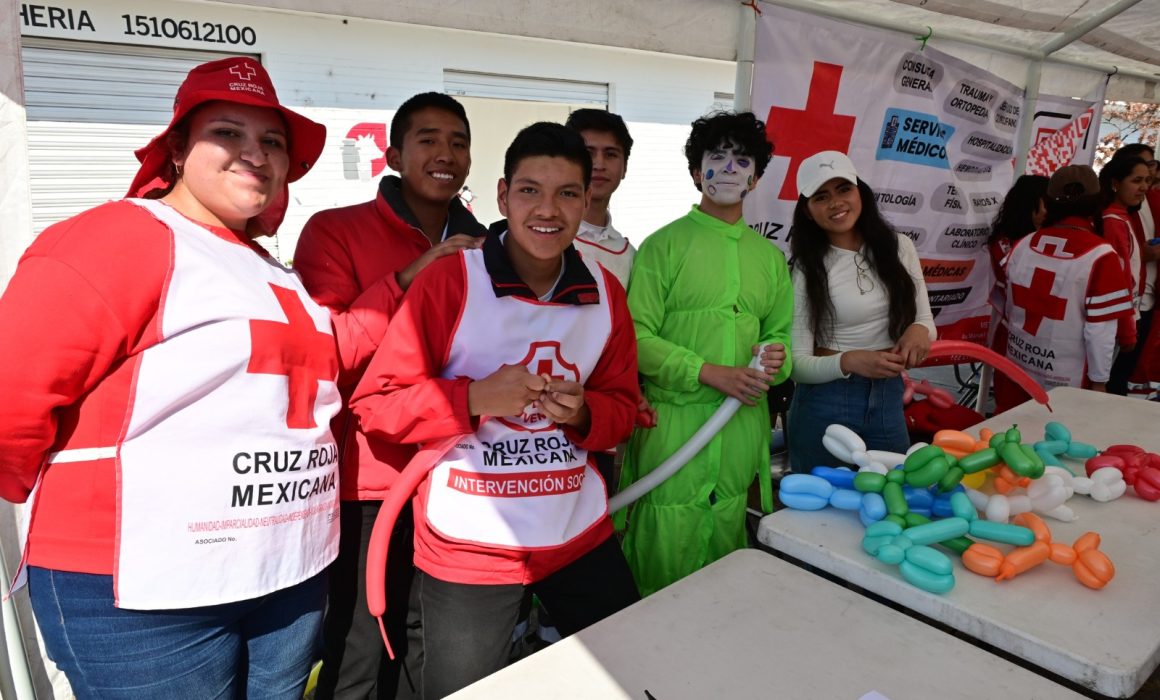 Entrega Cruz Roja más de 750 juguetes y anuncia nuevo Puesto de Socorros