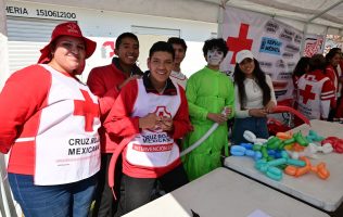 Entrega Cruz Roja más de 750 juguetes y anuncia nuevo Puesto de Socorros