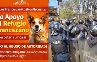 Estalla conflicto por rescate animal en Refugio Franciscano