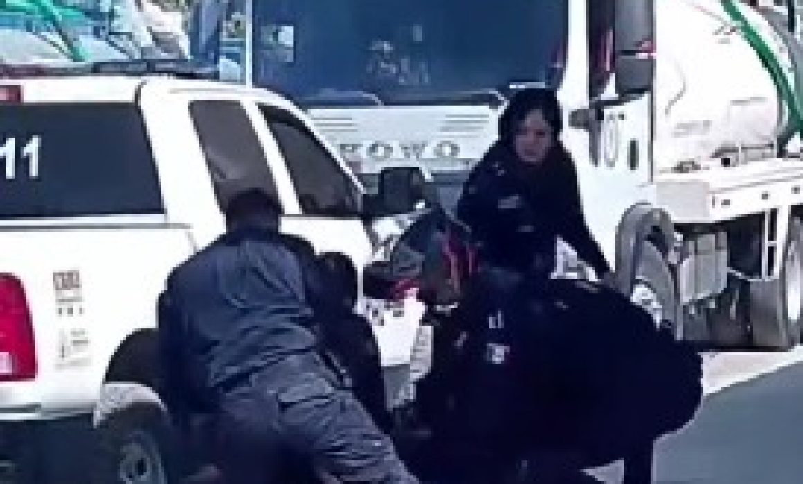 Exhiben abuso policial en Ixtapaluca: golpean a civiles y niños