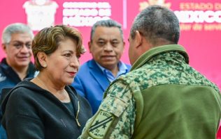 Exhorta Gobernadora del Estado de México a denunciar extorsión