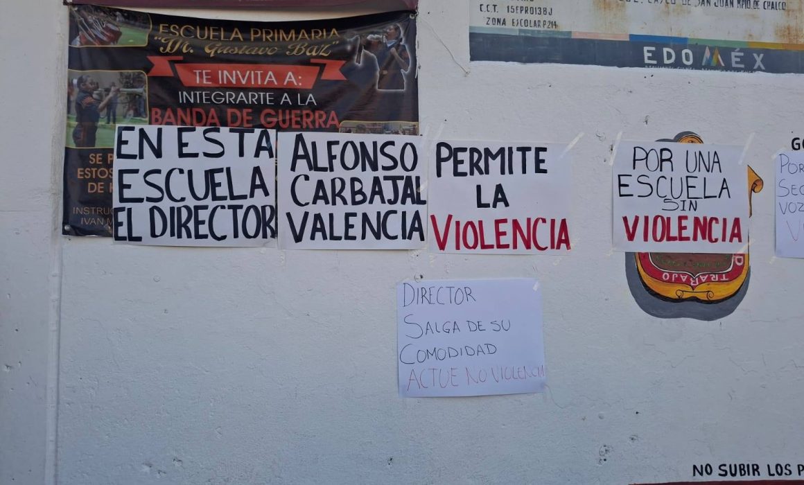 Exigen padres expulsión de alumnos por acoso en primaria de Chalco