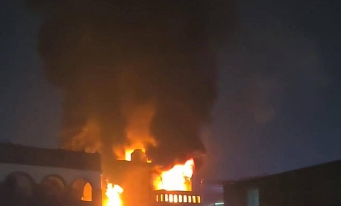 Festejo de Año Nuevo termina con incendio en vivienda de Toluca
