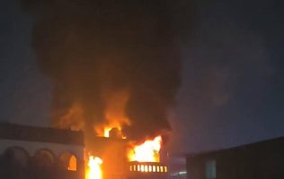 Festejo de Año Nuevo termina con incendio en vivienda de Toluca