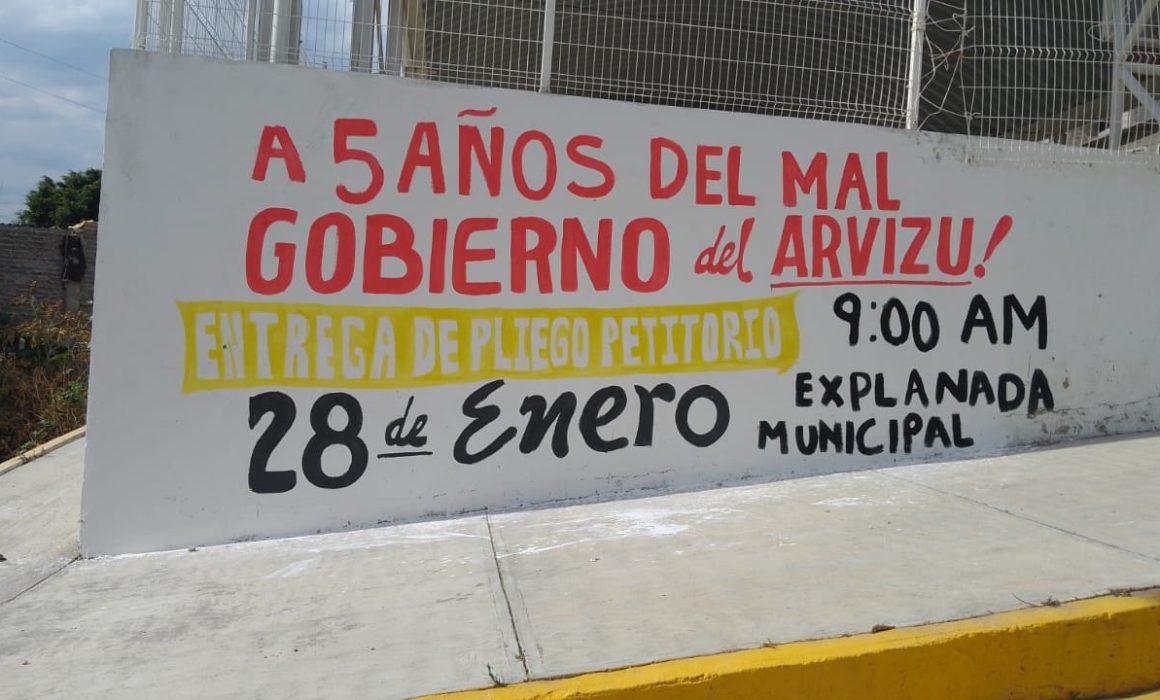 Fracasa Felipe Arvizu cinco años de abandono y hartazgo en Ixtapaluca