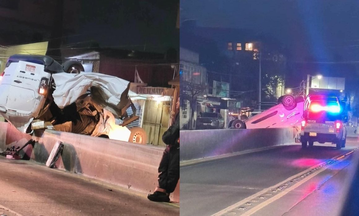 Fuerte carambola en avenida 1ro de Mayo moviliza a cuerpos de emergencia