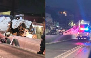Fuerte carambola en avenida 1ro de Mayo moviliza a cuerpos de emergencia