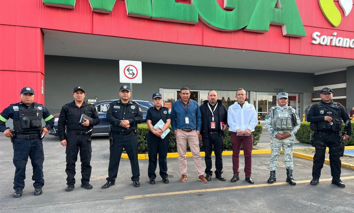 Implementa Cuautitlán Izcalli acciones de prevención del delito en centros comerciales