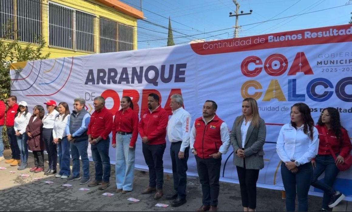 Inician repavimentación con concreto hidráulico en Av. Eje 3 en Coacalco