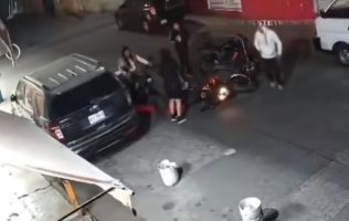 Intento de asalto en San Agustín; delincuente cae y abandona motocicleta