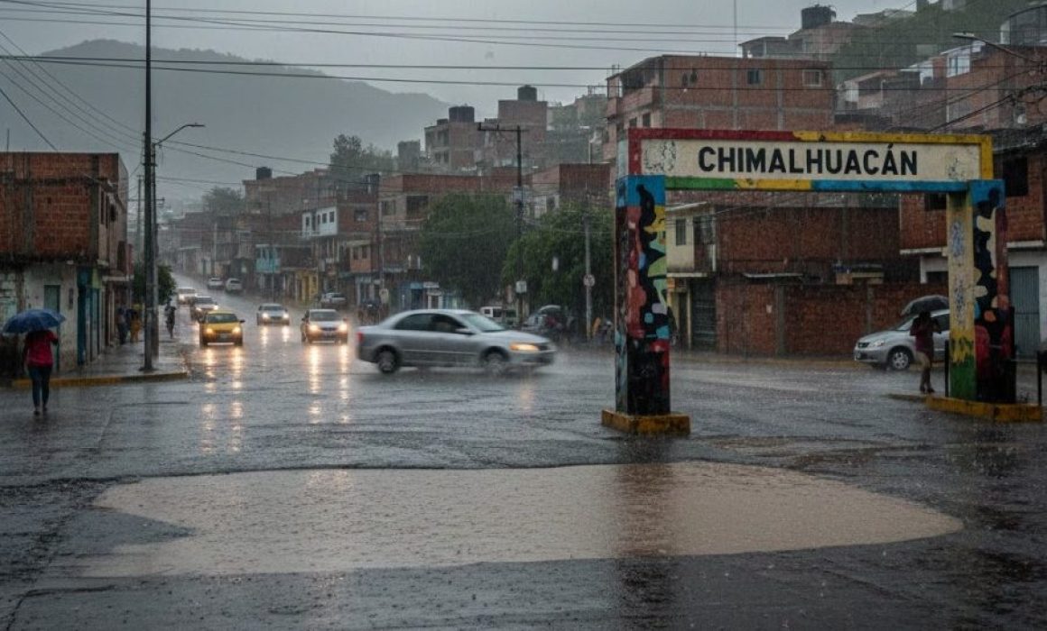 Llévate el paraguas porque siguen las lluvias en el Edomex