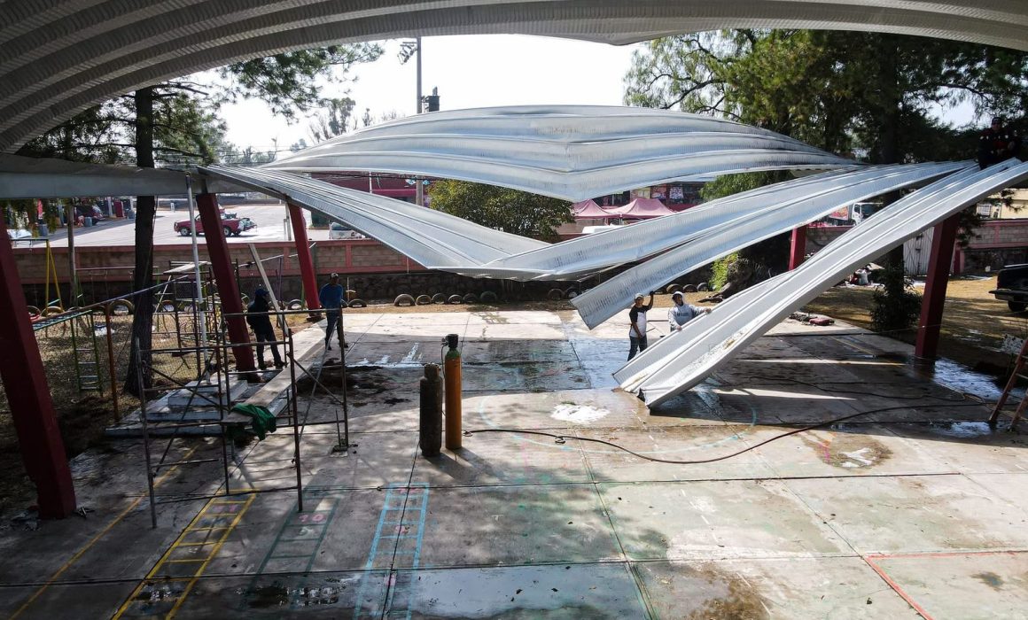 Mantiene Teotihuacán suspensión escolar tras daños por granizada