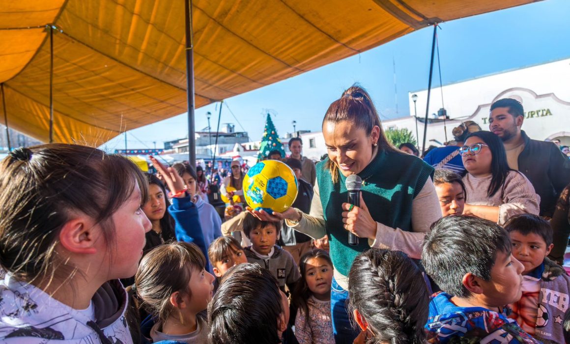 Marca Erika Olea un gobierno sensible con festejo de Reyes