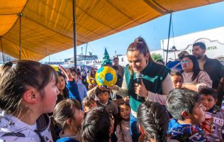 Marca Erika Olea un gobierno sensible con festejo de Reyes