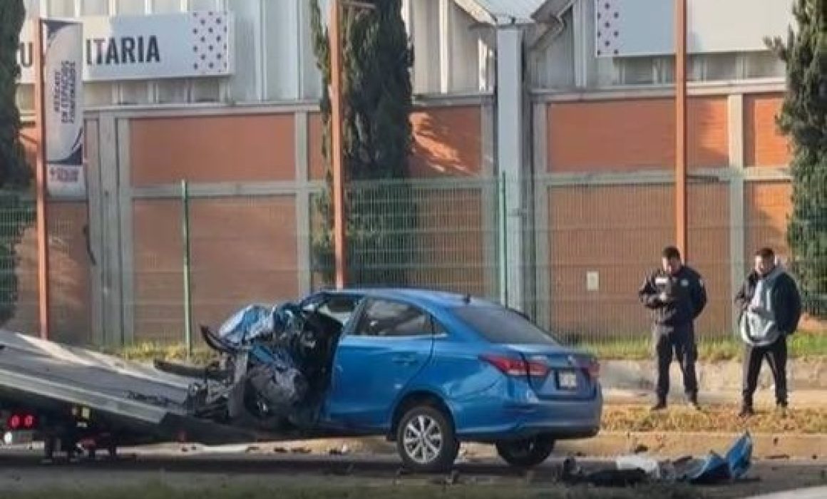 Muere automovilista al chocar en Toluca; tragedia marca inicio de 2026