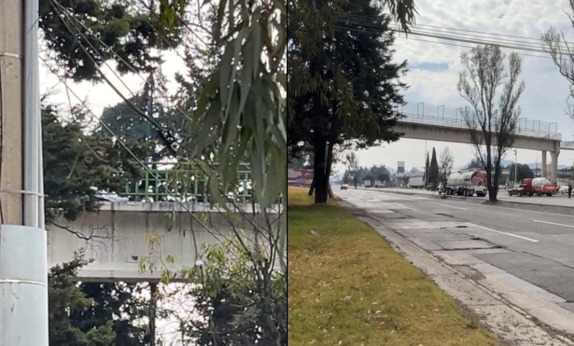 Muere mujer que cruzaba puente en Toluca; vestía ropa de trabajo