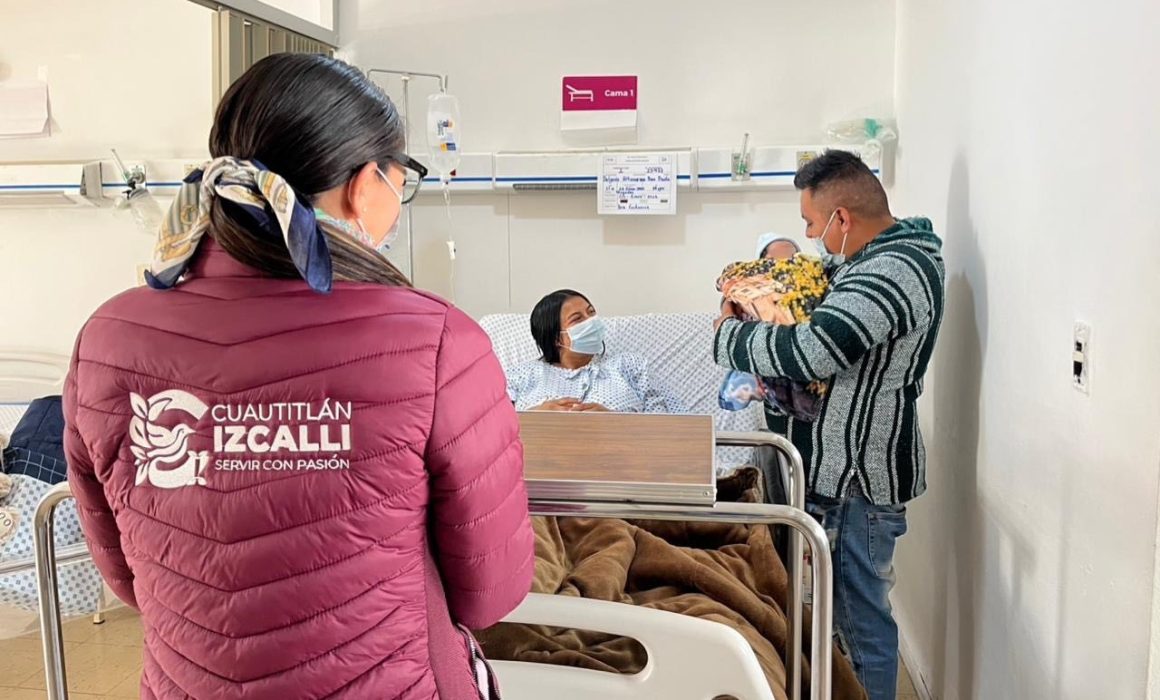 Nace 1er bebé del año en Centro Materno Infantil de Cuautitlán Izcalli