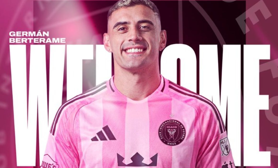 Oficializa Inter Miami a Germán Berterame como refuerzo