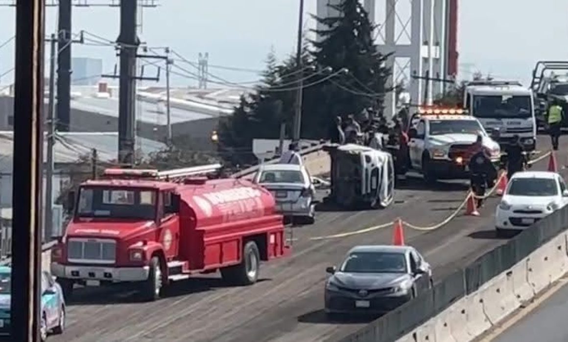 Pierde la vida mujer en accidente vial en bulevar aeropuerto en Toluca