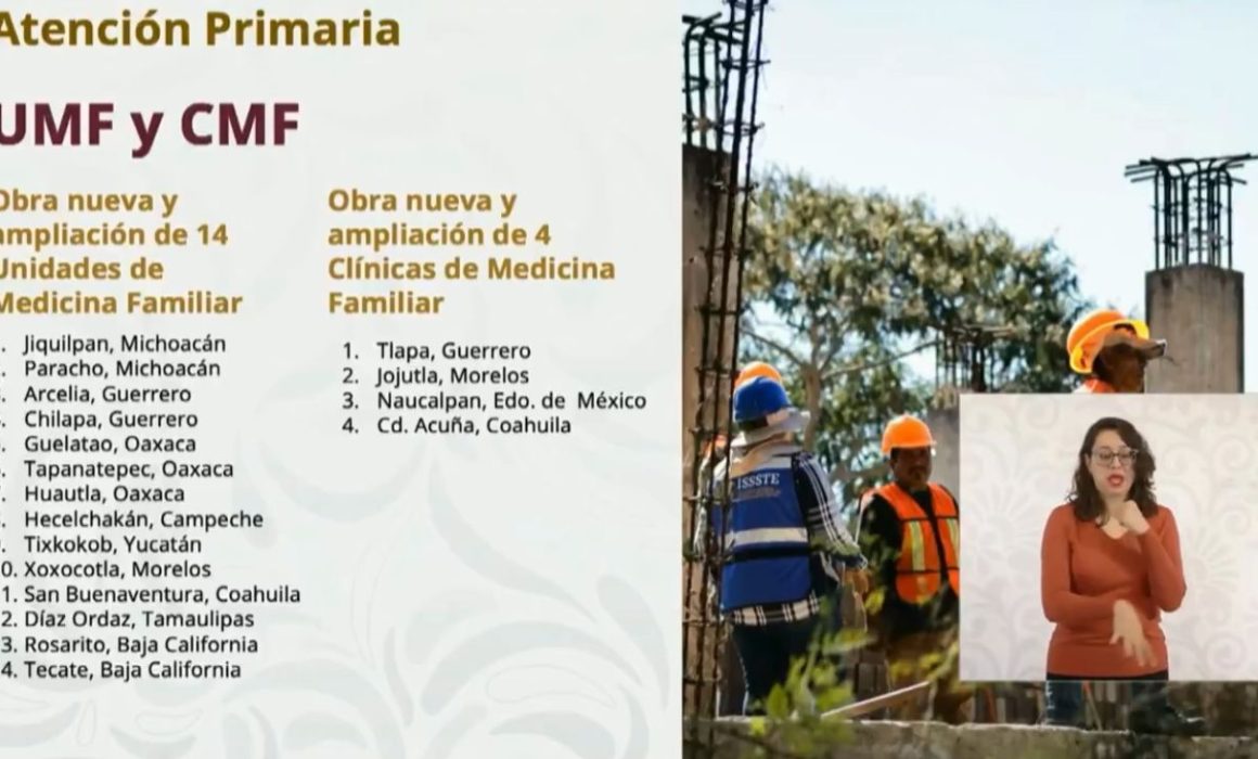 Promueven atención médica con nueva Clínica del ISSSTE en Naucalpan 2026