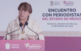 Ratifica Delfina Gómez respaldo pleno a periodistas del Estado de México