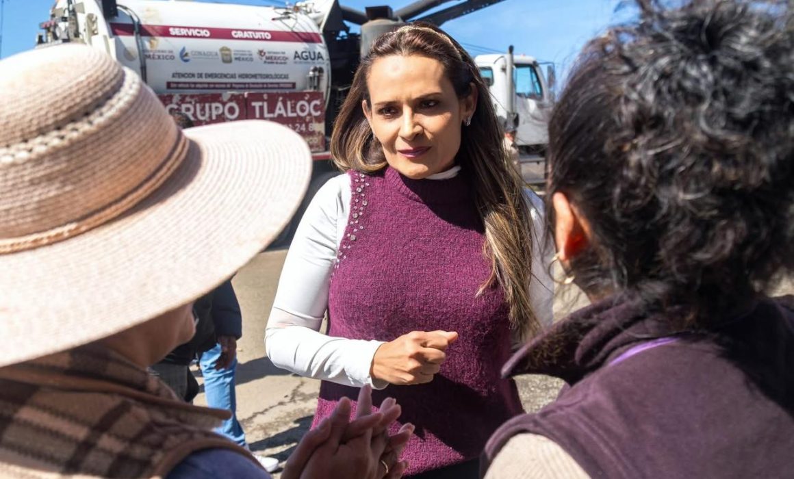 Realiza Tianguistenco desazolve de pozos para prevenir inundaciones
